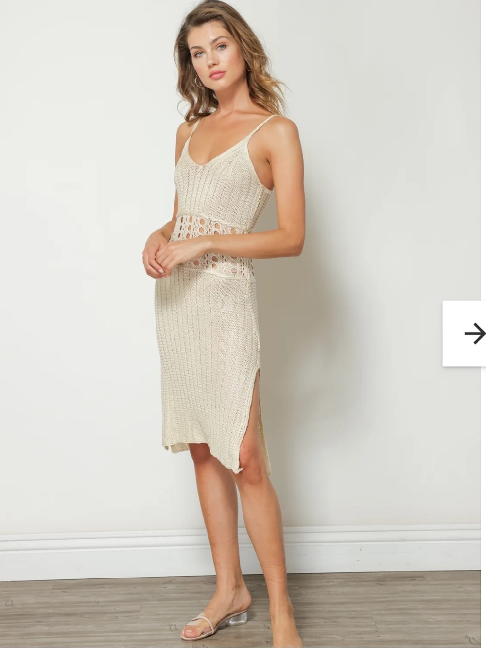 Line and Dot Olivia Crochet Dress